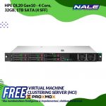 HPE P17080-B21 DL20 Gen10 - 4 Core, 32GB, 1TB SATA (4SSF)