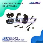 CAT 6 DIE SET 6.14 HEX 8.6 LG (790163-6)