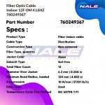 Fiber Optic Cable, Indoor, 12F, OM4, LSZH (760249367) - Gambar 3