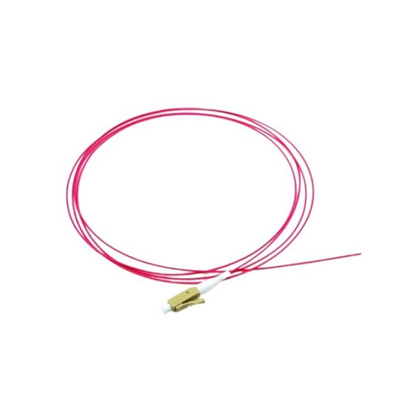 Pigtail LC Simplex Multimode 50/125um OM4, 1 meter (LSZH)
